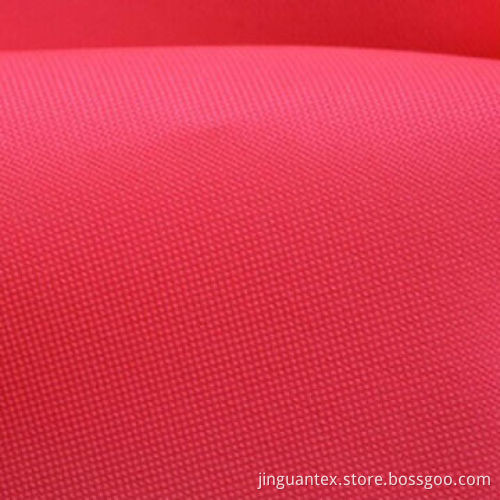 EN20471 polyester oxford high visibility red fabric,pu coated,used for workwear coverfalls vest